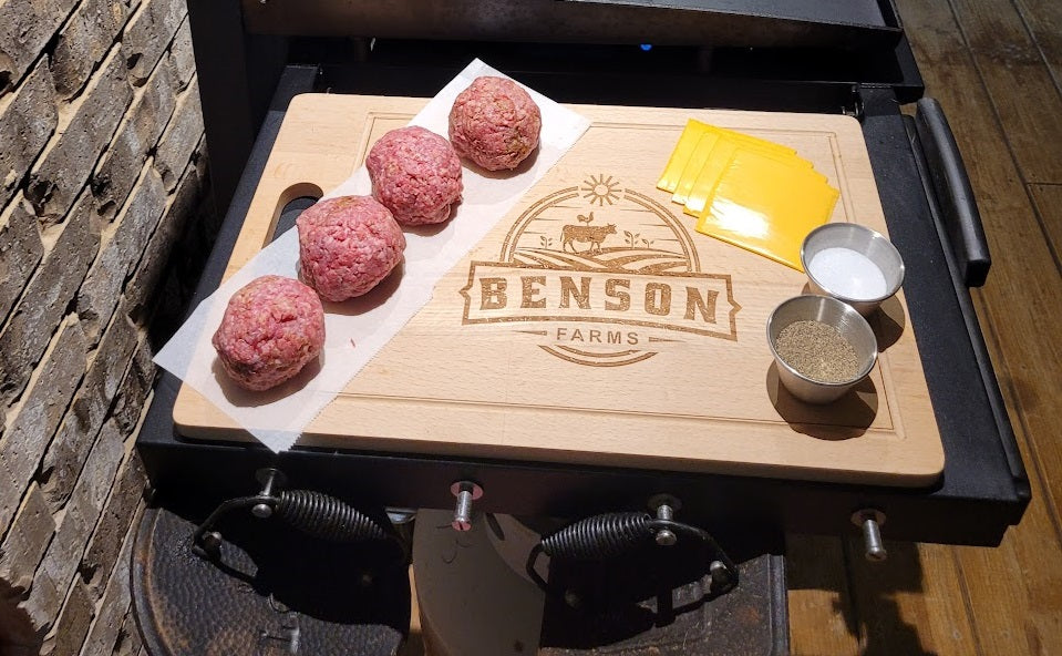 Premium Ground Beef: 45lb Box -2023 Fall Harvest Benson Farms