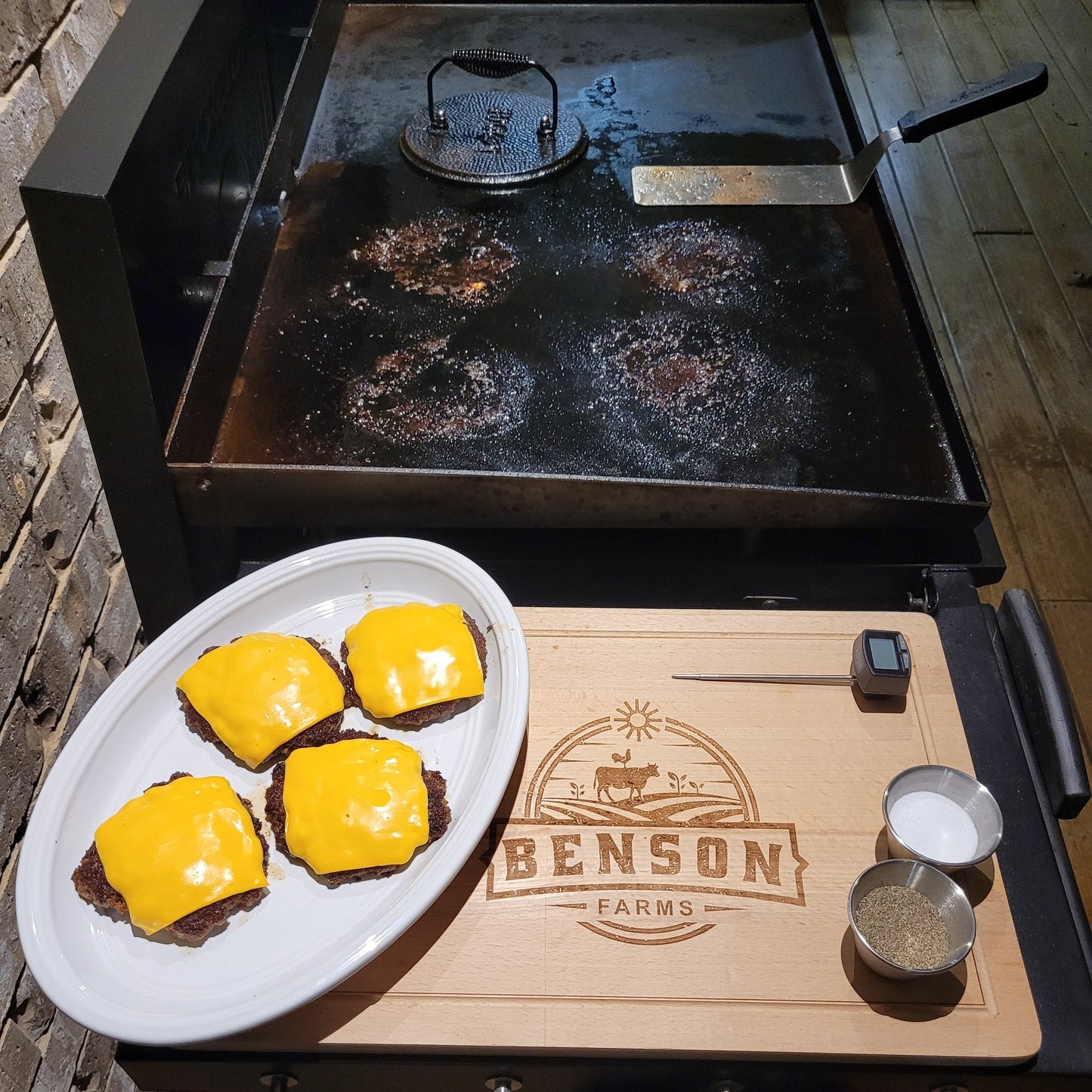 Premium Ground Beef: 45lb Box -2023 Fall Harvest Benson Farms
