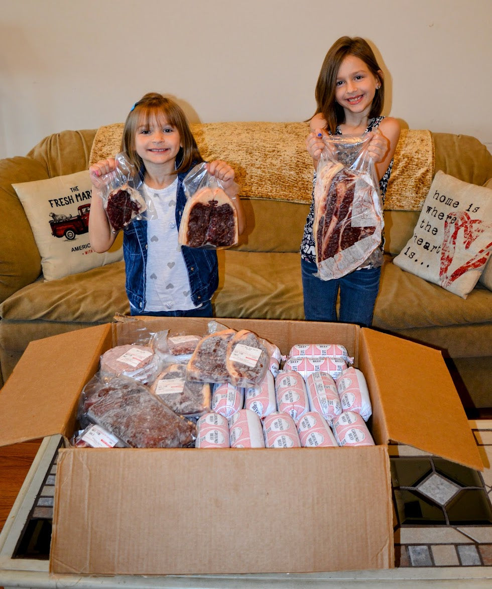 Whole Bulk Beef: 360lb Box - 2025 Fall Harvest 2024 Bulk Beef Benson Farms